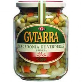 GVTARRA Macedonia verduras frasco 660 grs